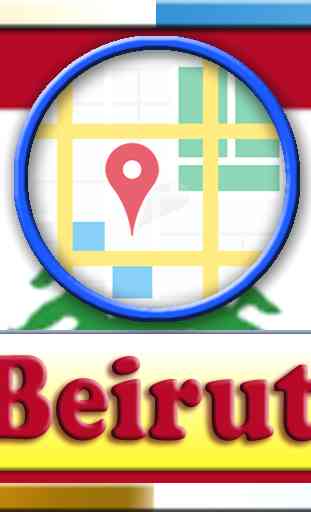 Beirut City Maps and Direction 1