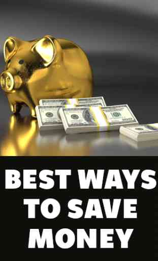Best Ways to Save Money 1