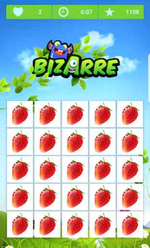 Bizarre - Odd one out puzzle 4