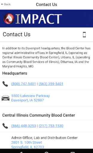 Blood Center IMPACT 2
