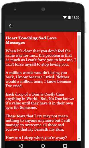 Broken Heart Sad Love Messages SMS 3
