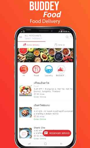 BUDDEY - Food Delivery & On Demand Services 1