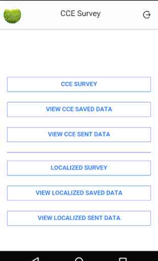 CCE and Survey 1