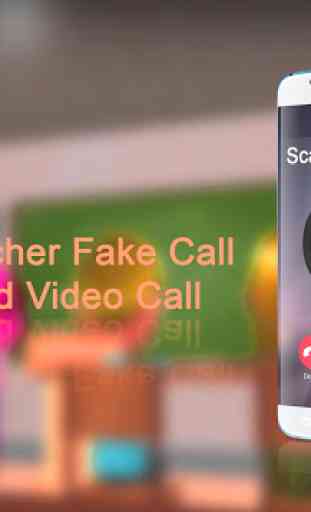 Chat for Scary Teacher - fake video call 1