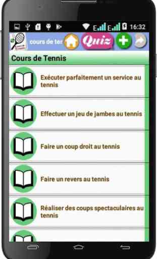 Cours de tennis 3