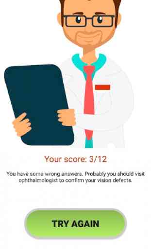 Daily eye check: vision defects test 4