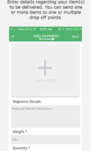 Delivery Plus Client App 2
