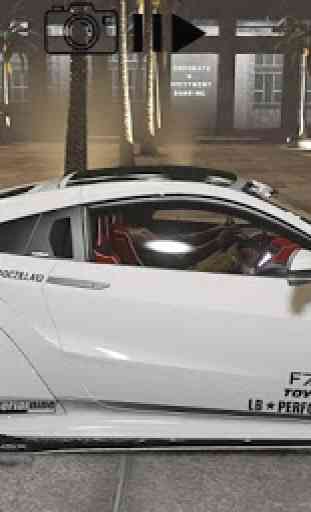Driving Acura NSX Racing Simulator 3