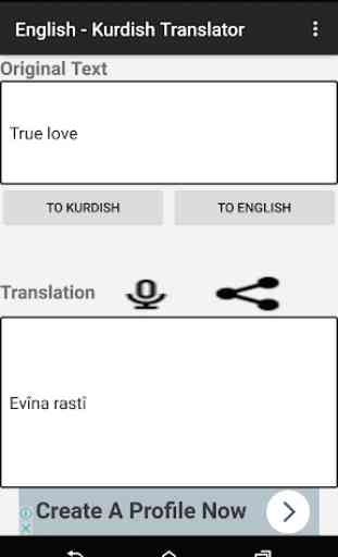English - Kurdish Translator 1