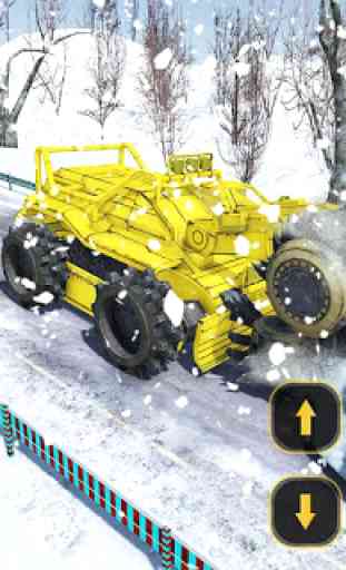 Excavator Snow Blower Rescue: Snow Plow Truck 2
