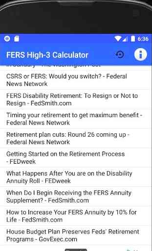 FERS High 3 Calculator 2