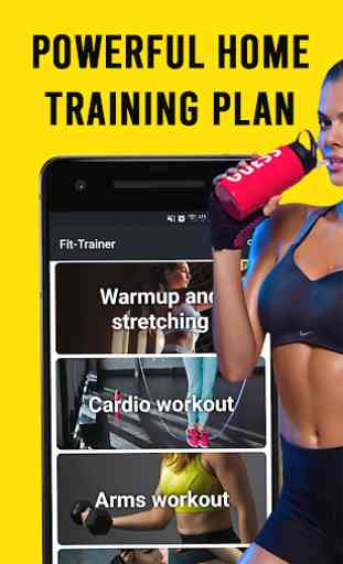 Fit-Trainer: Home Workouts, Diets & Weight Tracker 1