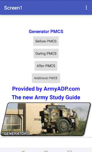 Free PMCS App for Generators 1