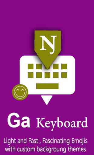 Ga English Keyboard : Infra Keyboard 1