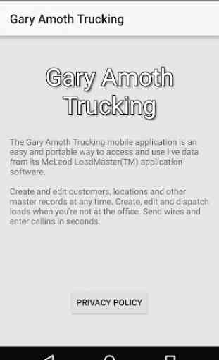 Gary Amoth Trucking 3