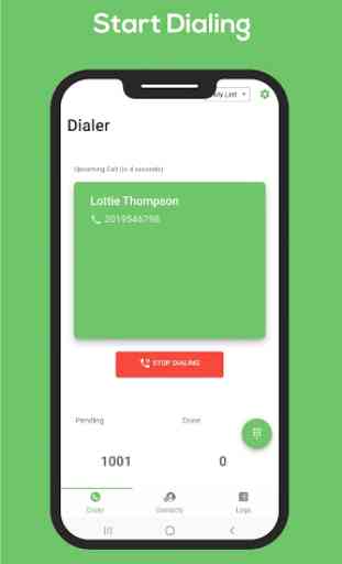GoDial - Automatic Number Dialer Call Center CRM 3