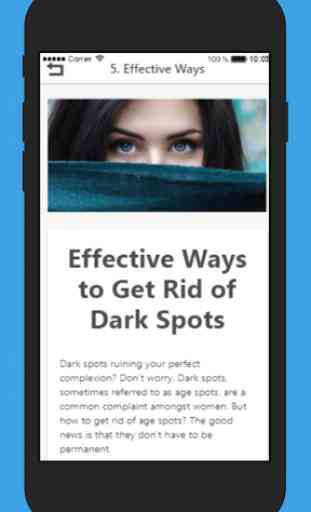 How to Get Rid Of Dark Spots 4