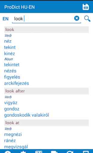 Hungarian English dictionary 2