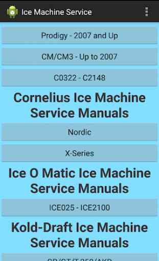 Ice Machine Service Manuals 2