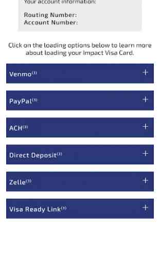 Impact Visa® Prepaid Card 2