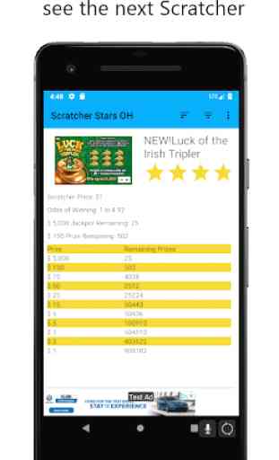 Instant Games Stars OH - Ohio Lottery Guide 3