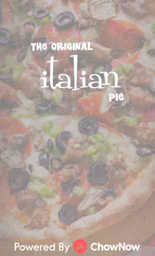 Italian Pie 1