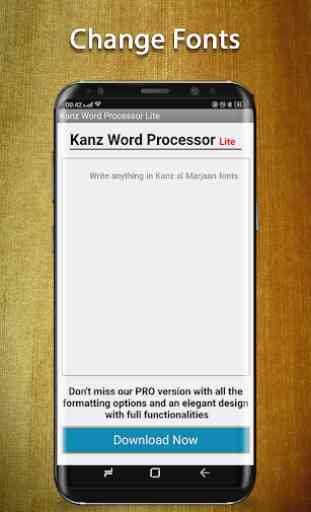 Kanz Fonts Word Processor Lite 2