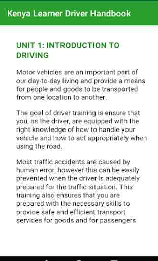KENYA LEARNER DRIVER HANDBOOK NTSA 4