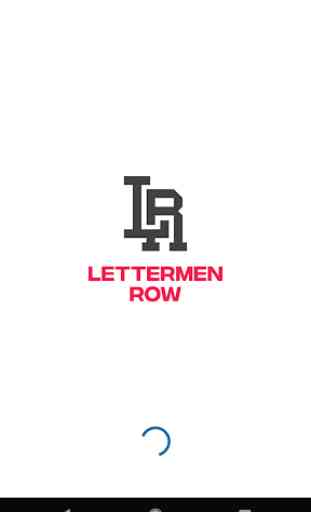 Lettermen Row 1