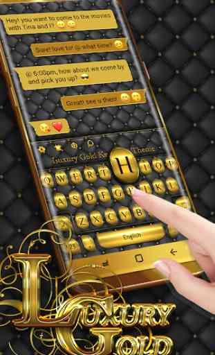 Luxury Gold Keyboard 1