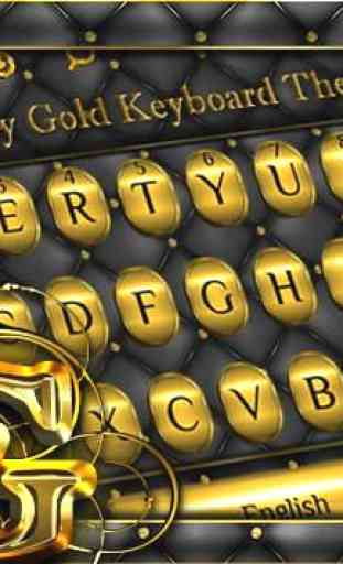 Luxury Gold Keyboard 4