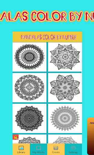 Mandala Pixel Art Color By Number 2