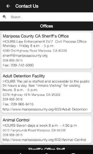 Mariposa County Sheriffs Office 3