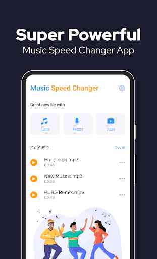 MUSIC SPEED CHANGER: Music Editor, Pitch Changer 1