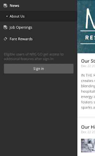 NRG GO: App for NRG 2
