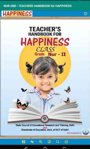 NURSERY TO II : TEACHER'S HANDBOOK FOR HAPPINESS 1