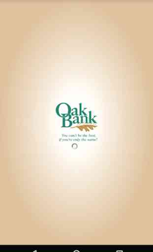 Oak Bank iBizBank: Business Mobile Banking 1