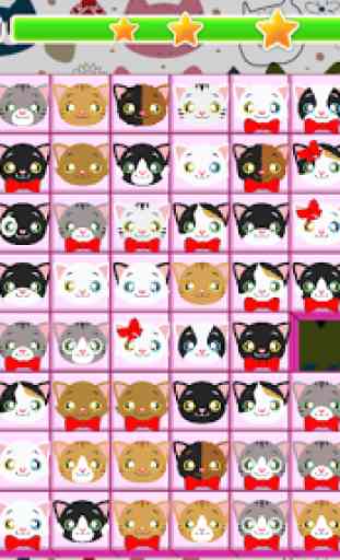 Onet Cat Face Connect 3
