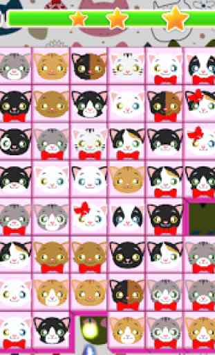 Onet Cat Face Connect 4