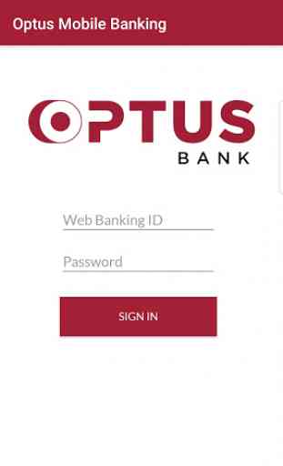 Optus Bank Mobile Banking 1