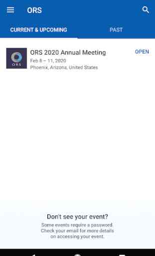 ORS Annual Meeting 2