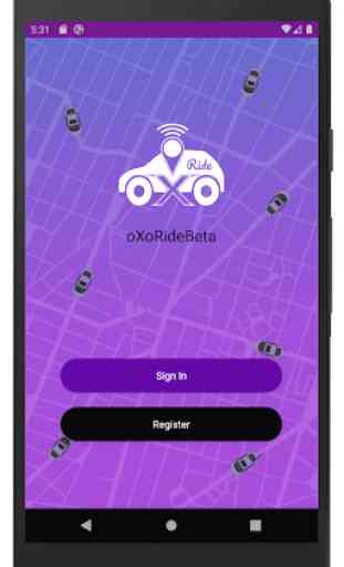oXoRide User App 3