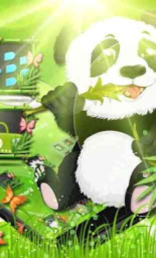 Panda Butterfly Green 4