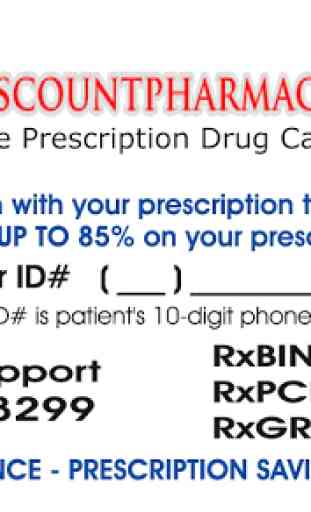 Pharmacy Discount Card 2