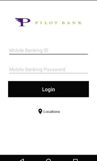 Pilot Bank - Mobile Banking 2