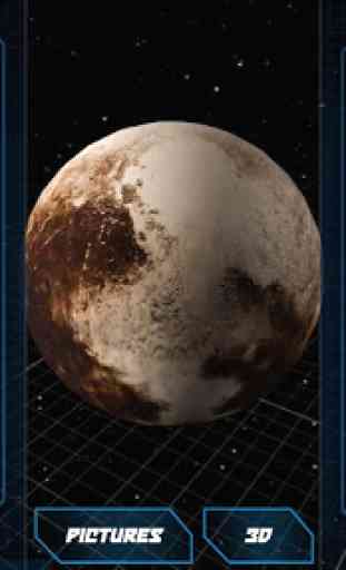 Pluto planet explorer 3d 1