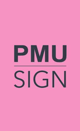 PMU Sign 1