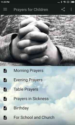 PRAYER FOR CHILDREN 1