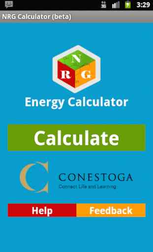 Predictive Energy Calculator 1