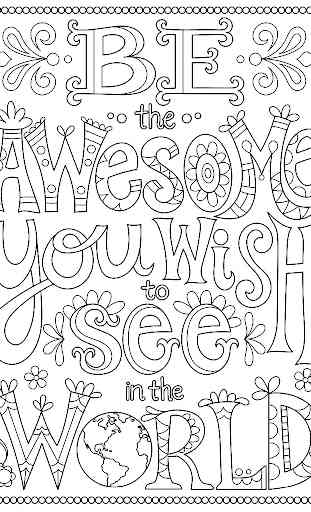 Quote Coloring Pages For Adults 4